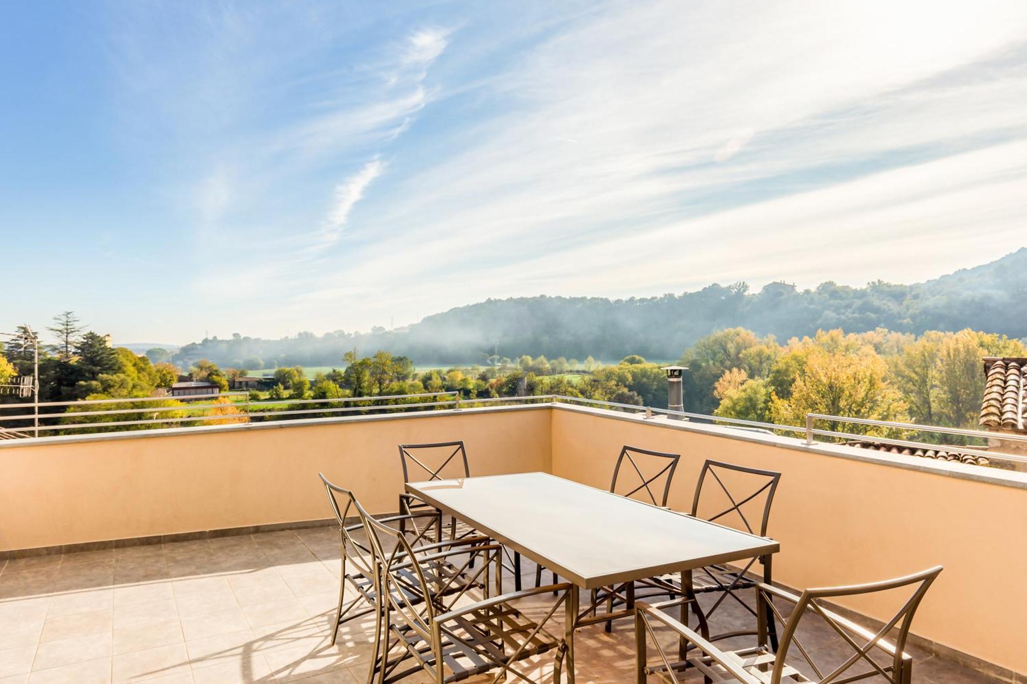 Can Cintet 3 Apartamento Con Terraza En Besalú Dış mekan fotoğraf