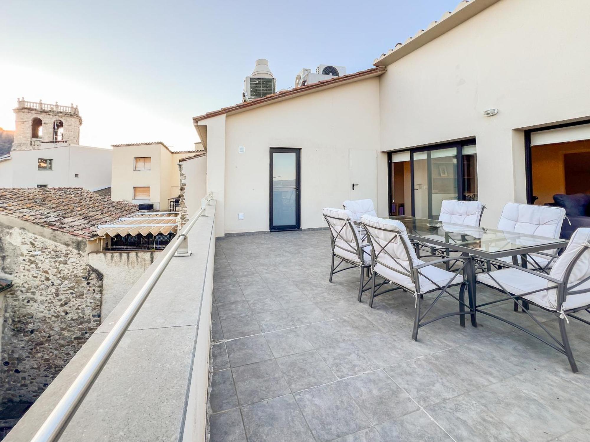 Can Cintet 3 Apartamento Con Terraza En Besalú Dış mekan fotoğraf